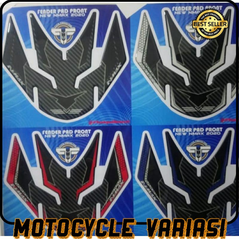 Sticker Stiker Resin Timbul Fender Pad Spakbor Depan New Nmax 2020