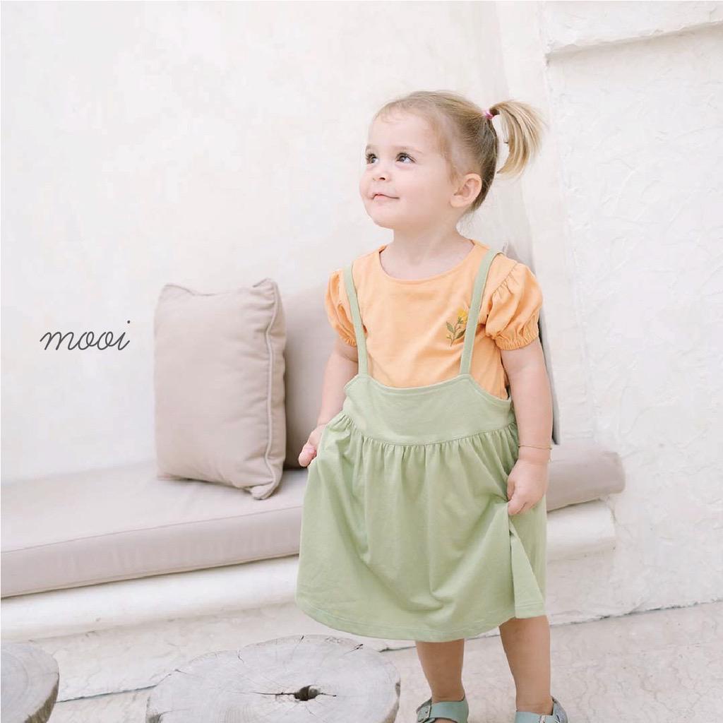 Mooi Overall Dress Set - Dress Baby / Dress Anak