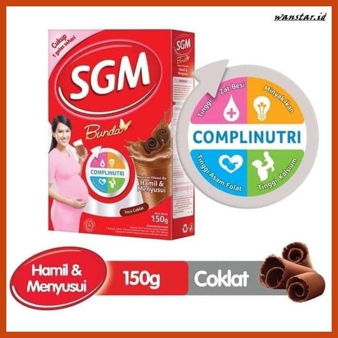 

NUTRISI-BUMIL- SGM BUNDA / SUSU IBU HAMIL DAN MENYUSUI RASA COKLAT 150 GRAM -BUMIL-SEHAD.