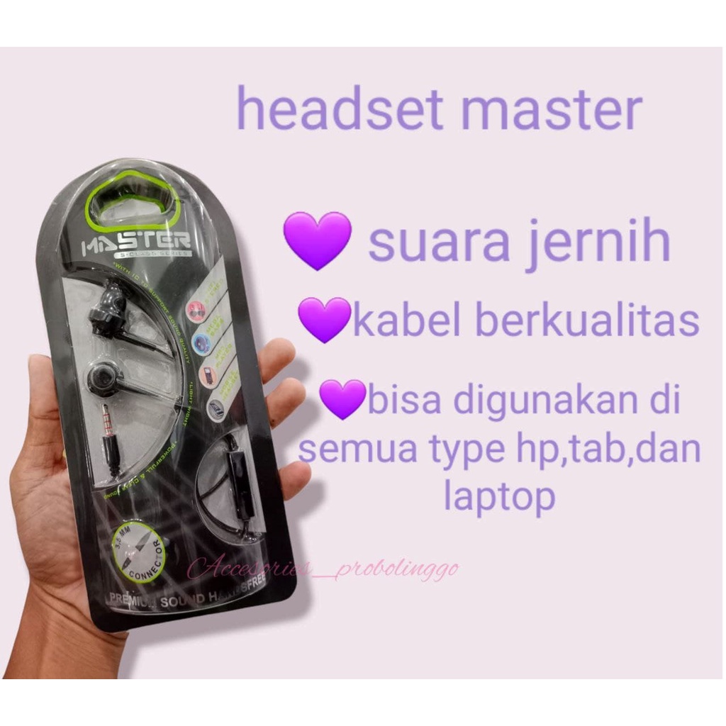 HEADSET MASTER