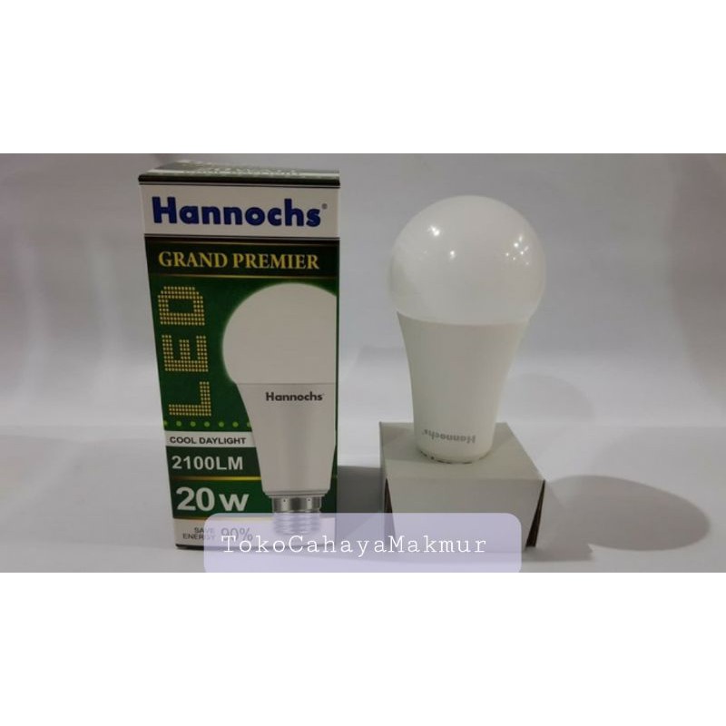 Lampu LED Grand Premier 20w 20watt Hannochs Hemat Energy