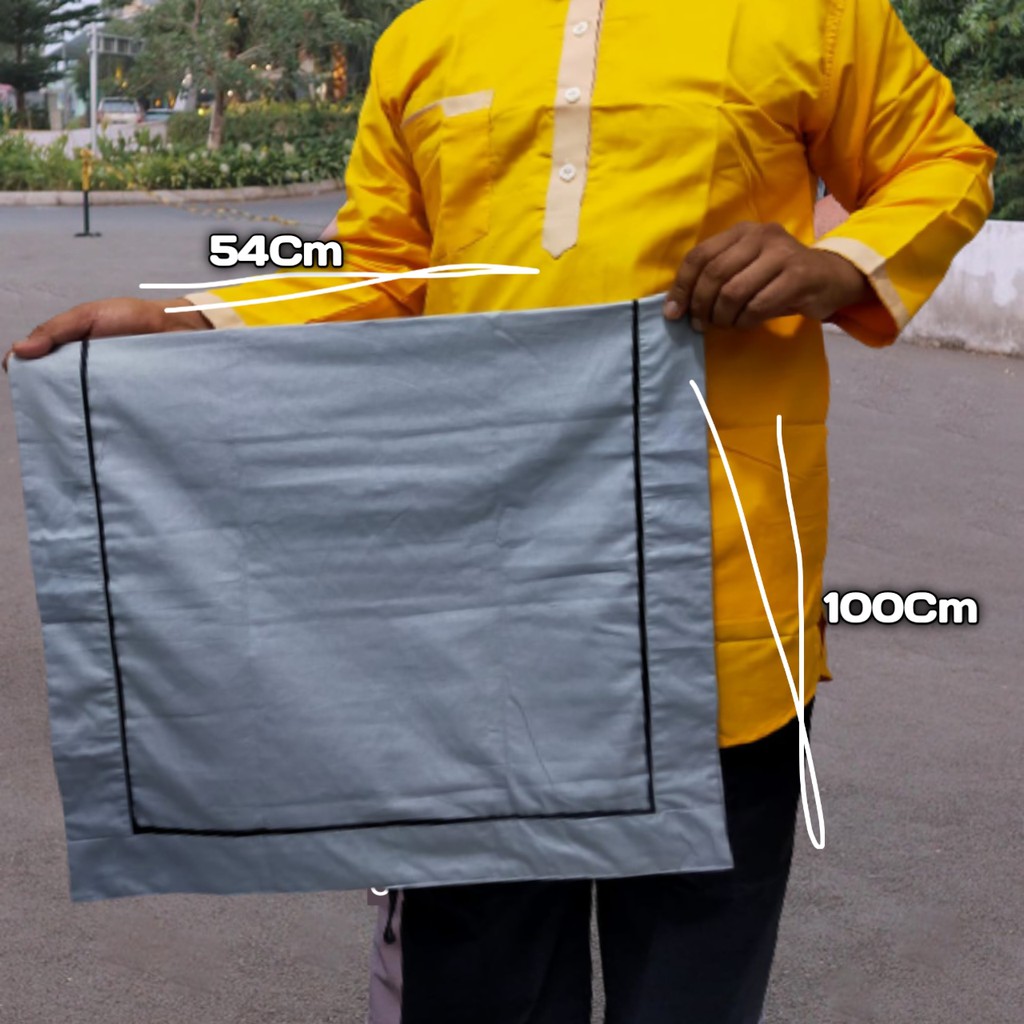 Sajadah Polos Traveling Saku/Harga Grosir/Best Seller/Bisa Bayar Di Tempat