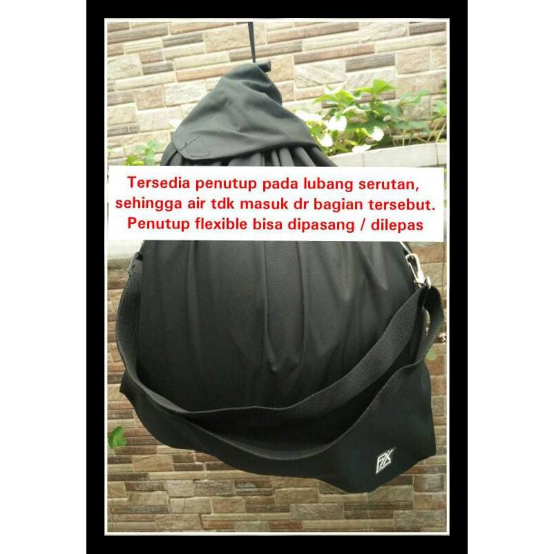 Tas Helm Anti Air Cover Sarung Helm Waterproof Agv Kyt Mds Ink Arai - Hitam Terlengkap