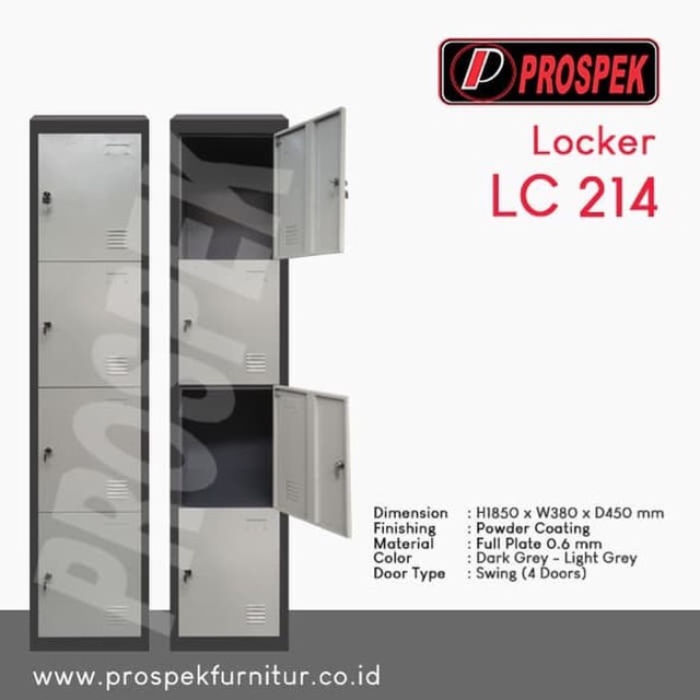 Locker 4 Pintu Prospek by Futura