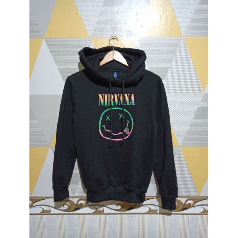 HOODIE H&M NIRVANA ORIGINAL