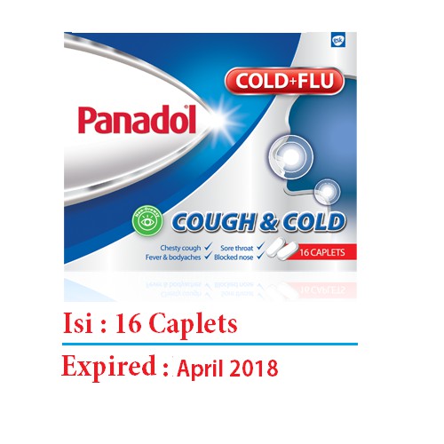 Jual Panadol Cough and Cold, Cold + Flu Singapore Version Shopee