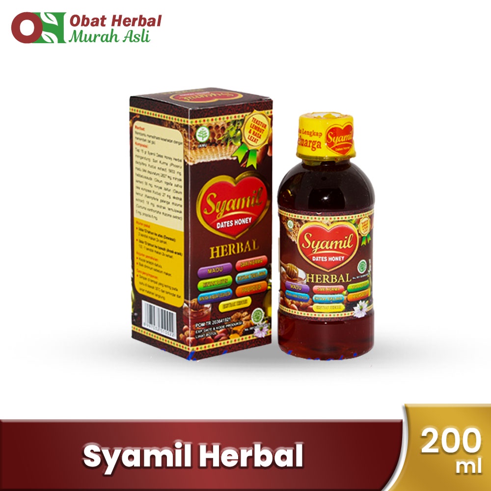 Madu Family Syamil Dates Honey / Madu Keluarga Plus Propolis isi 200 ml