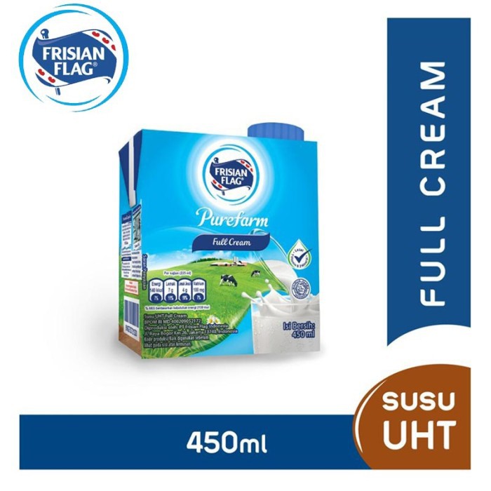 

Frisian Flag Susu Cair Uht Full Cream 450Ml