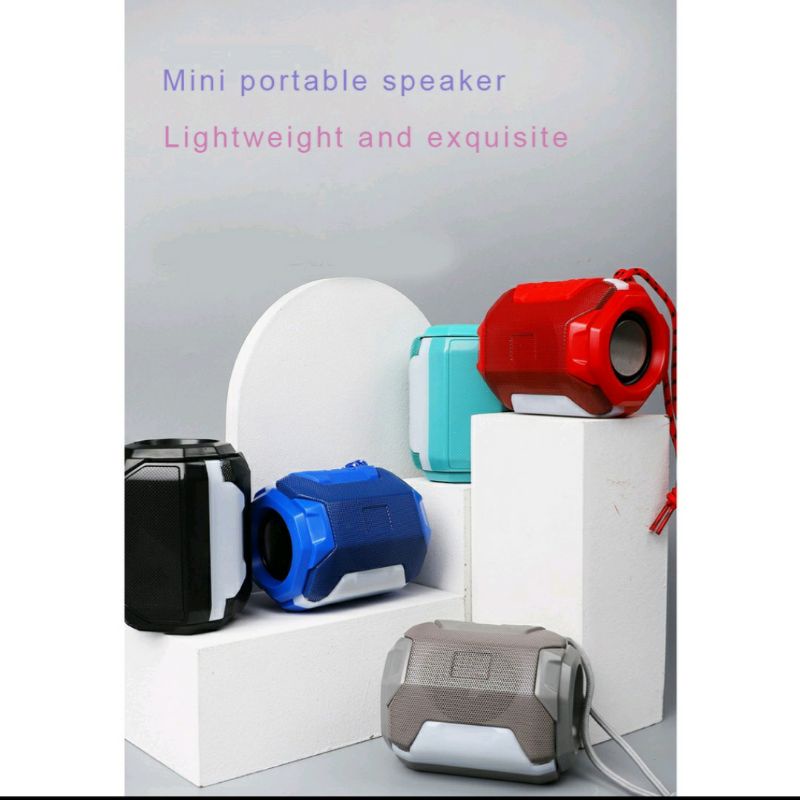 Speaker Bluetooh TG162 Wireless Lampu LED Mini Speaker Mini Super Bass TG 162 Speaker Aktif