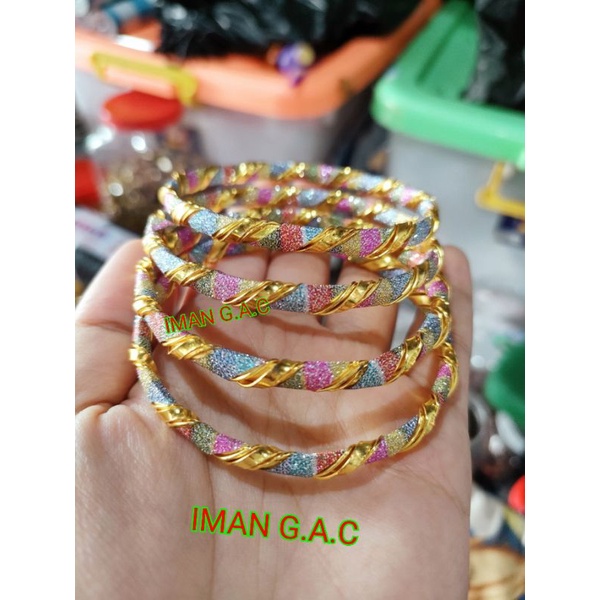 Gelang keroncong india motif/gelang india Dewasa/gelang bangle tari india