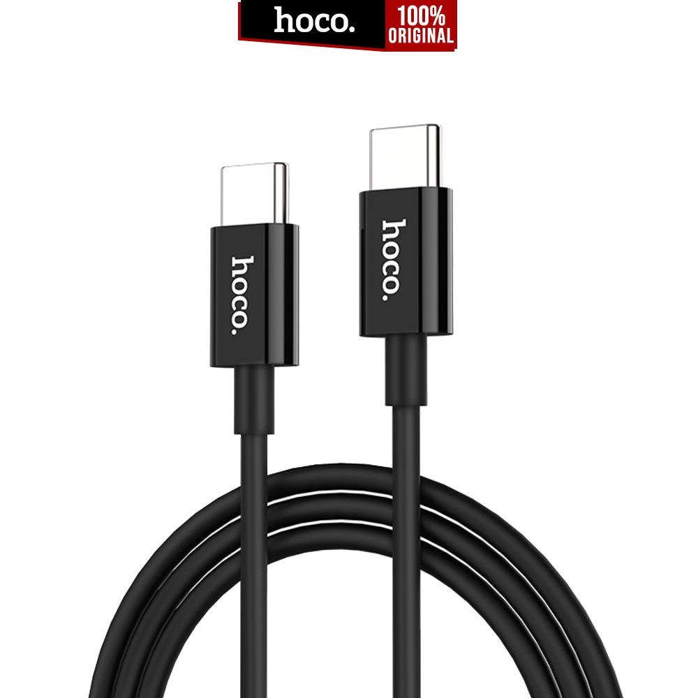 

Kabel Charger USB Type C to C Hoco X23 Skilled PD Data Transfer Charging Cable