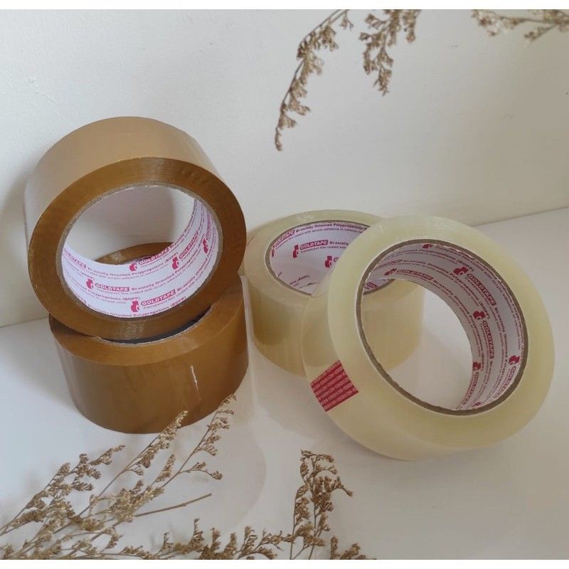

Lakban goldtape/isolasi goldtape besar