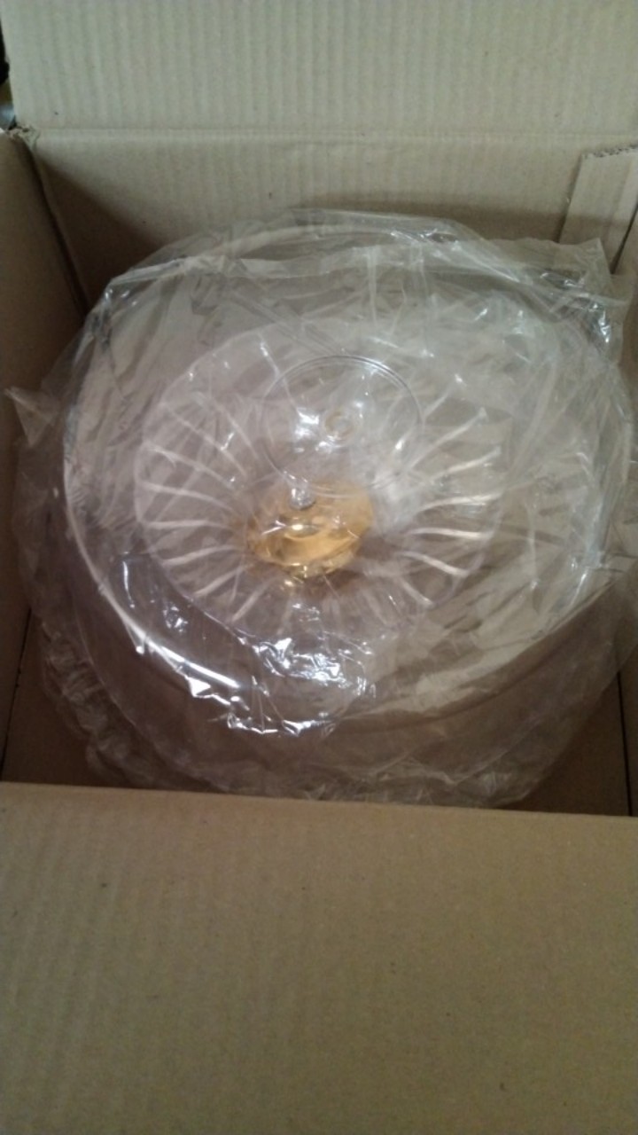 Cake Tray Tempat Kue Transparant Tk 146 Golden Sunkist