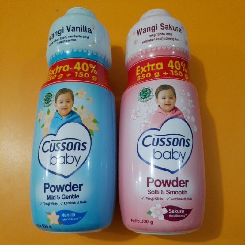Bedak bayi Cussons 500gr