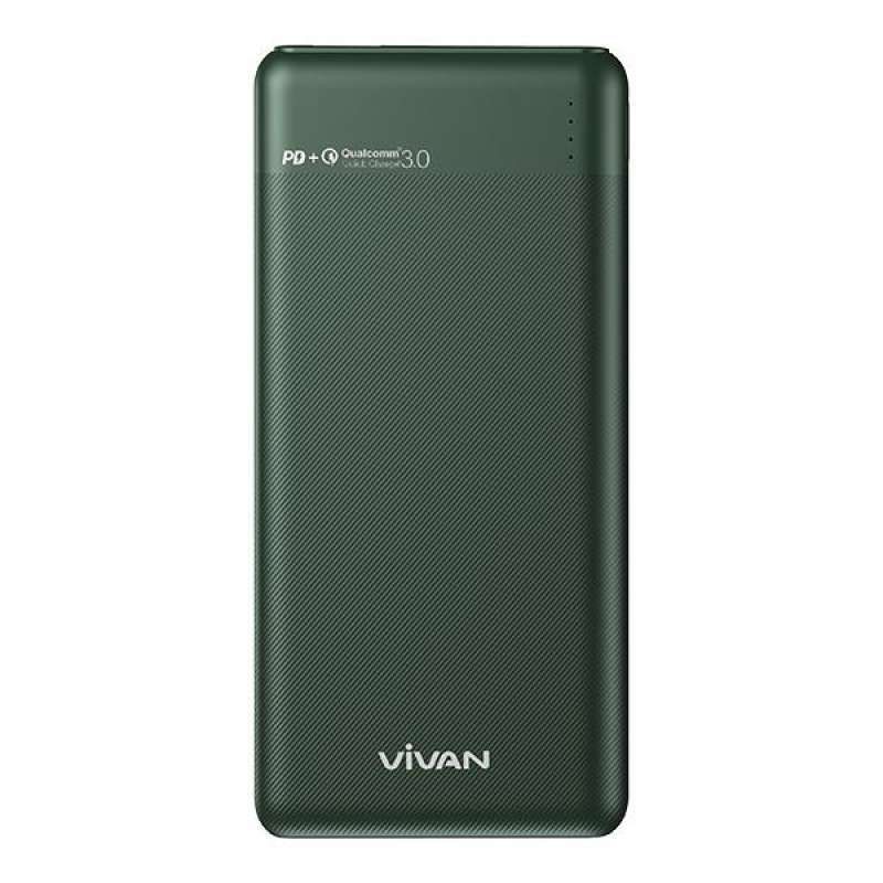 VIVAN M-10 Power Bank 10000mAh PD QC3.0 Fast Charging 18W Powerbank 2 Input 2 Output 18Watt Original