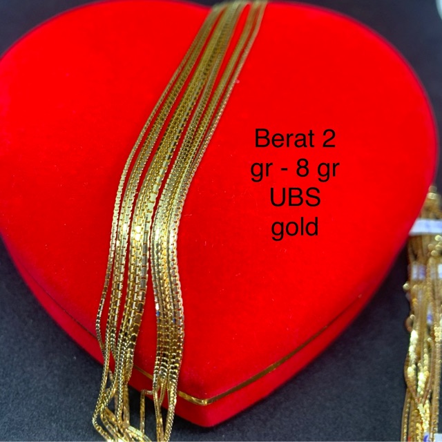 Kalung emas asli model italy santa kdr 700 surabaya