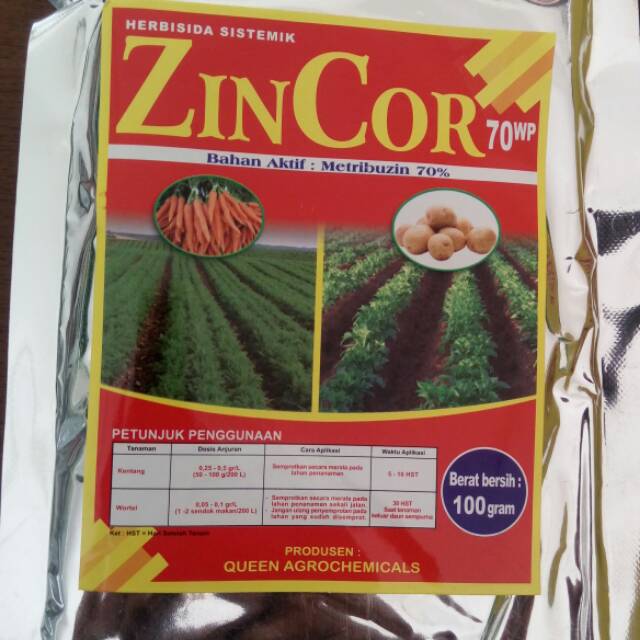 HERBISIDA OBAT RUMPUT SELEKTIF KENTANG WORTEL 100 GRAM