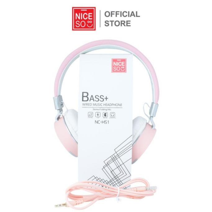 Hot Sale Headphone/Headset Niceso Nc-Hs1 Original - Green, Pink Promo