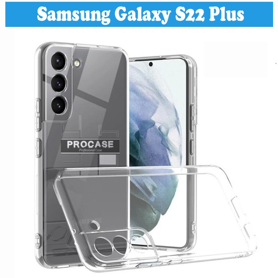 SOFTCASE CLEAR HD TPU PREMIUM SAMSUNG S22 PLUS SAMSUNG S22 PRO - GA