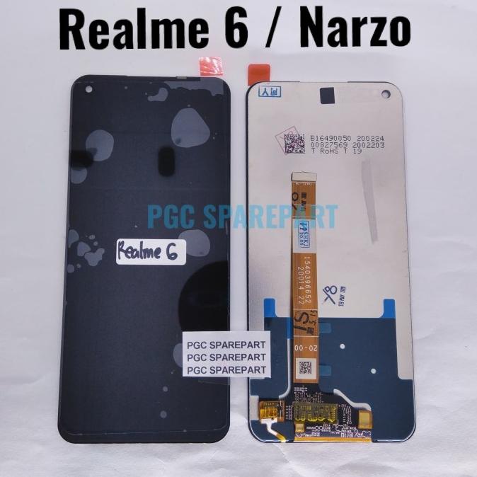 Original Oem Lcd Touchscreen Fullset Realme 6 - Narzo - Realmi Terbaru