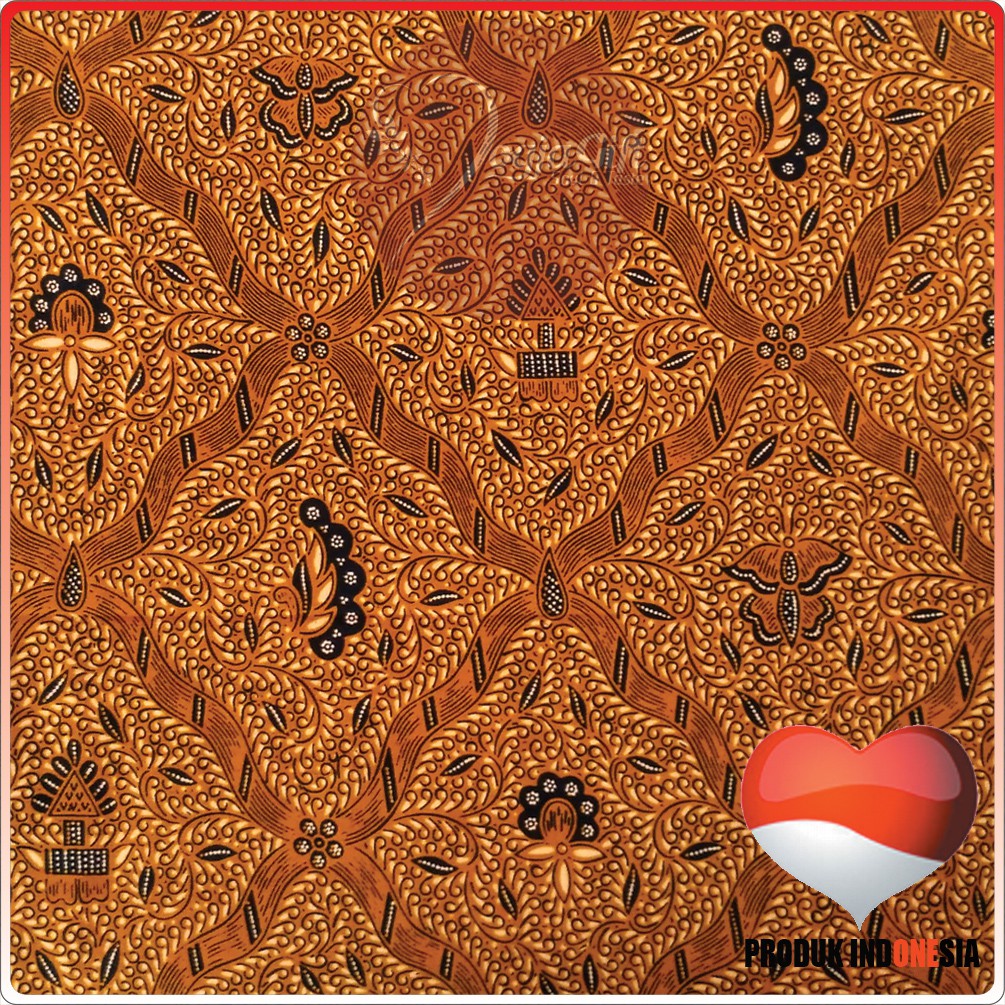 Kain Batik Sogan Motif Sidomukti