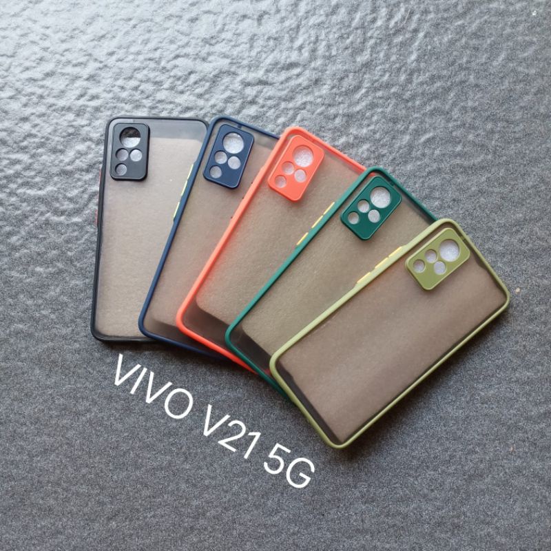 Case Vivo V21 5G soft softcase softshell silikon cover casing kesing housing