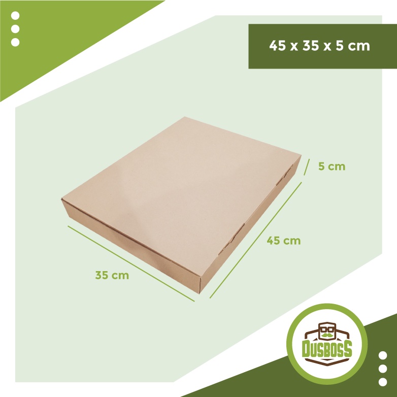 

Kardus karton uk.45 x 35 x 5 cm - Die Cut - Kotak baju / hijab / multifungsi / aksesoris / dll