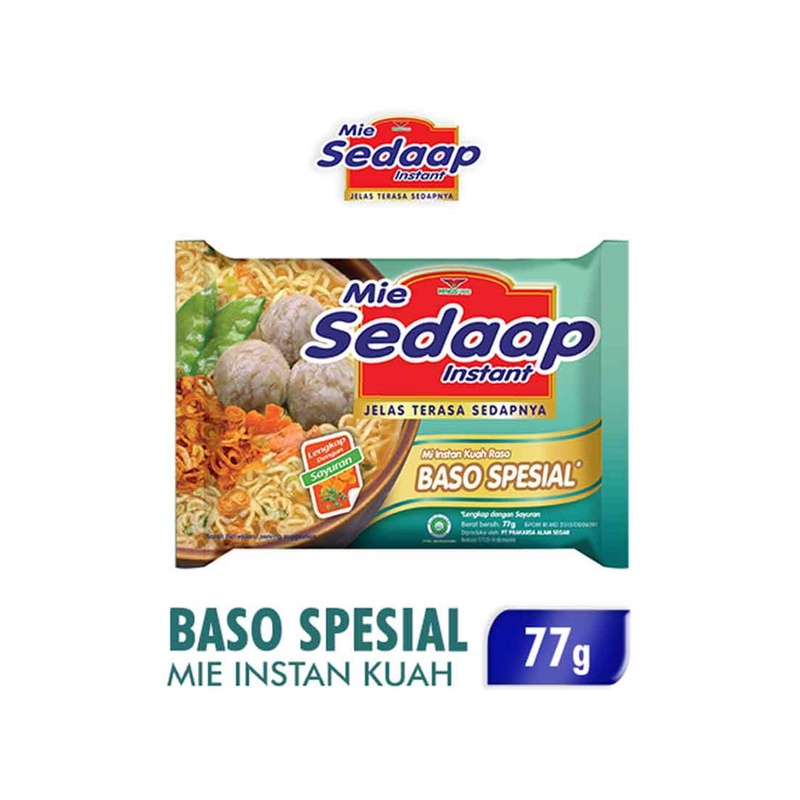 

Sedaap Mie Instant Baso Spesial 77G