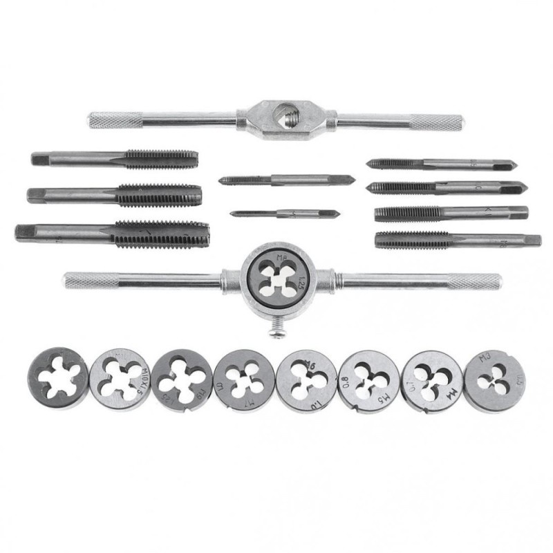 Alat Snai dan Tap Ulir Baut Senai Die Senei Kualitas Hand Tap and Dies Set 20 Pcs / 40 Pcs - TA1