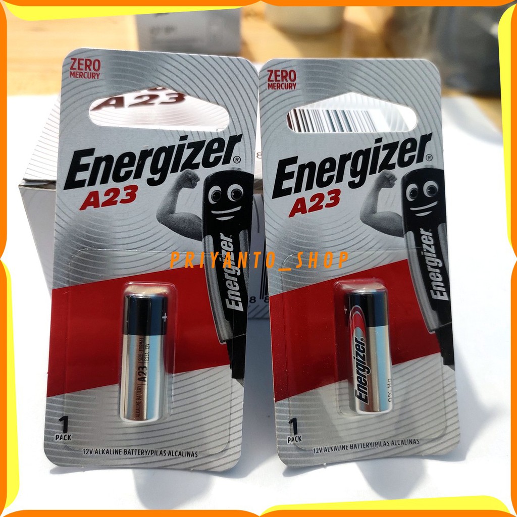 Asli Battery Batrei Baterai Energizer A23 A 23 12V Original 1PCS