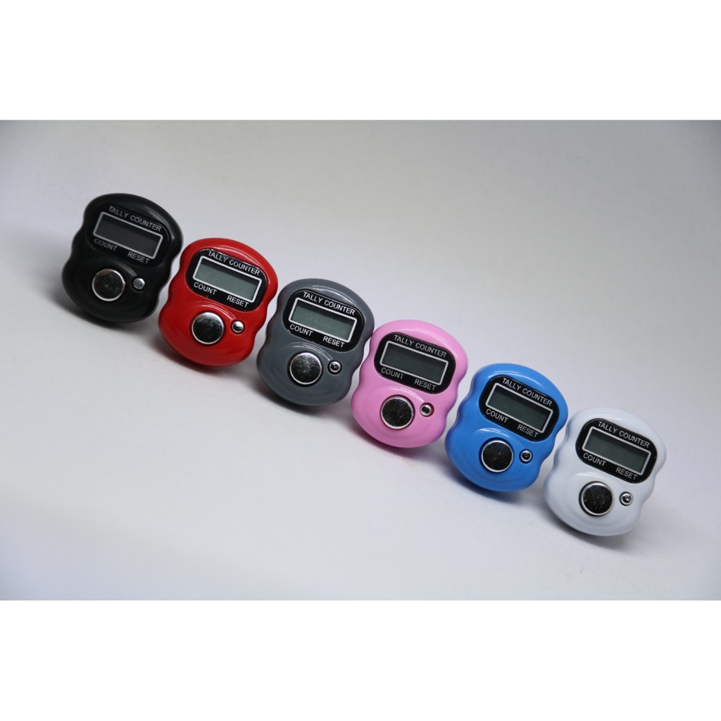 INFY - Tasbih Digital Mini Tally Counter Alat Hitung Tasbeh Digital / Finger Counter ImportMurah Packingan OPP R031