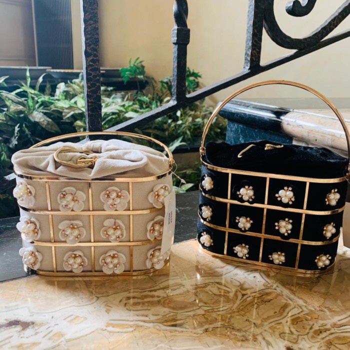 Tas Pesta / Clutch Pesta / Mewah Cantik Elegan 3611 - Hitam