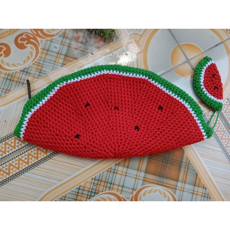 

Watermelon pouch