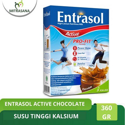 

Entrasol Active Chocolate 360 Gram