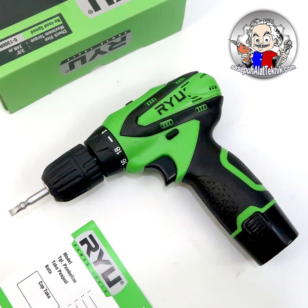 Mesin Bor Obeng Baterai / Cordless Drill RCD12V-1 / RCD