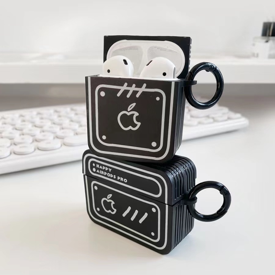 Case Pelindung Bahan Silikon Tahan Banting Untuk AirPods 1 2 Pro Gen 3