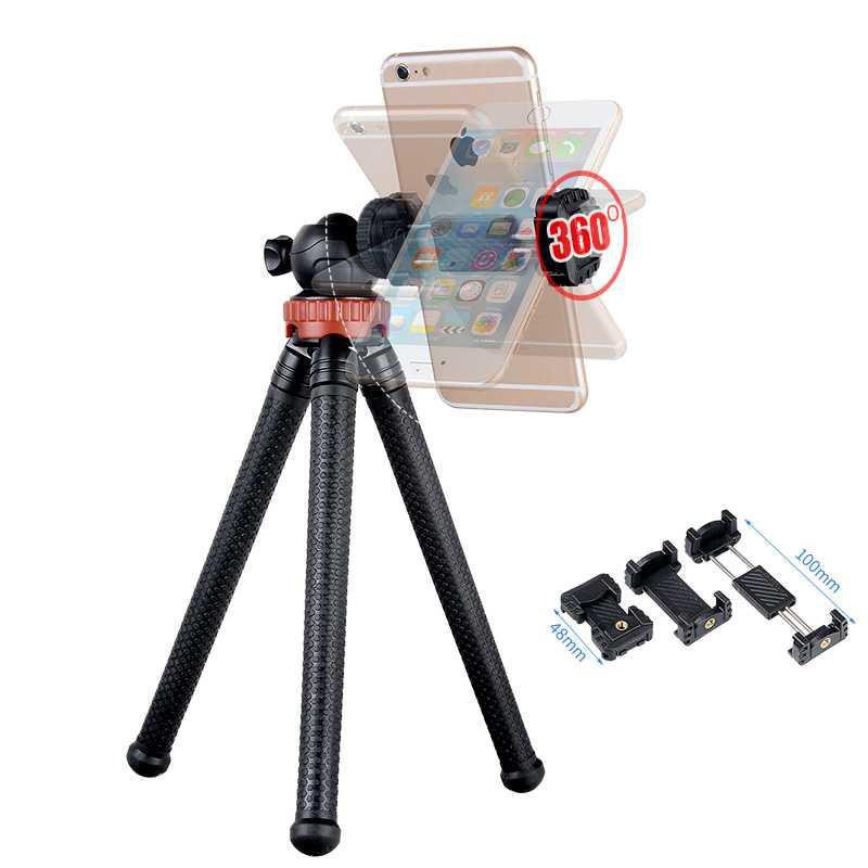 TaffSTUDIO Mini Tripod Flexible Octopus GorillaPod B07 [Hitam] Grab Medan