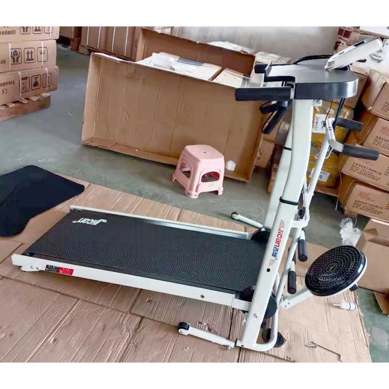 Treadmill Lipat Portabel Running Walking Folding LCD Display Max 150KG