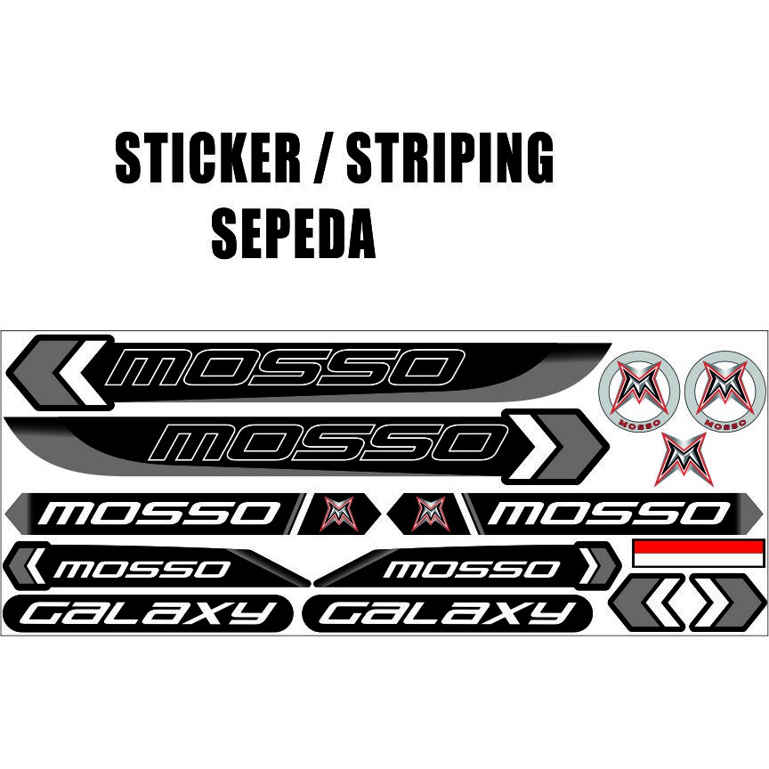 COD / STIKER BIKE RIDE JENIS ALL MOTIF SIMPLE DECAL STIKER VARIASI STYLE ALL SEPEDA WIM MTB DECAL VA