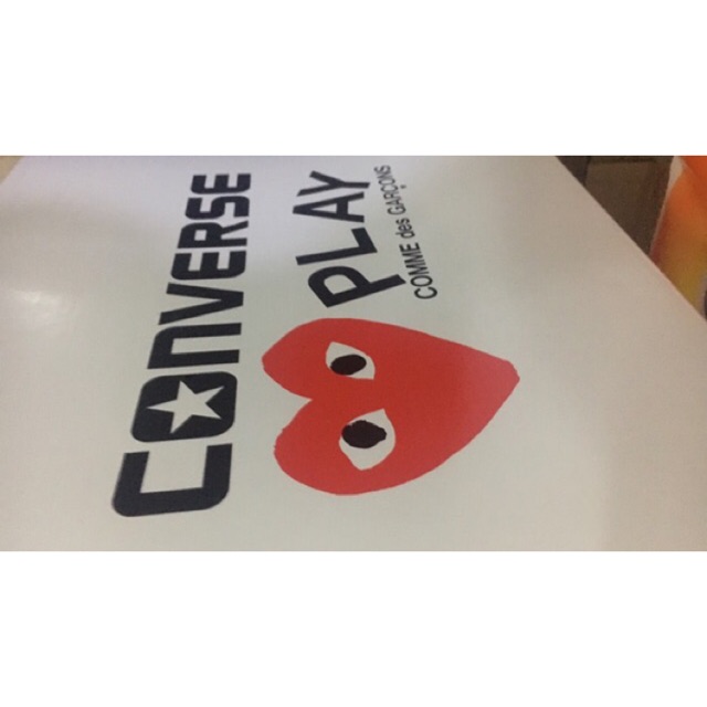 cdg converse new box