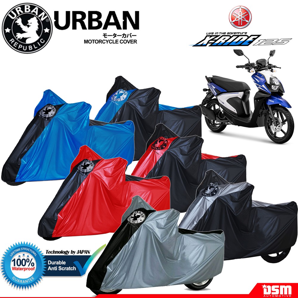 Urban / Cover Motor Yamah XRide 100% Waterproof / Aksesoris Motor X Ride / DSM