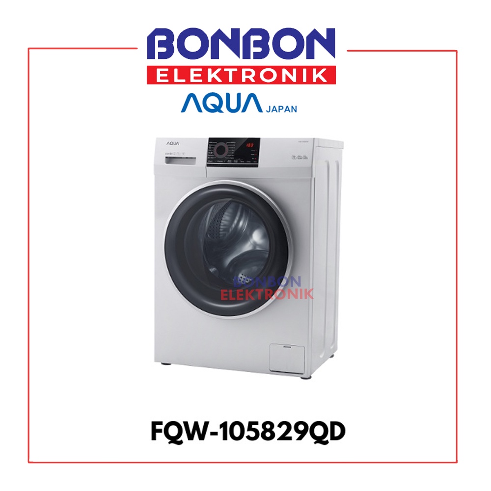 AQUA Mesin Cuci Front Loading 10,5 Kg FQW-105829QD / FQW 105829QD