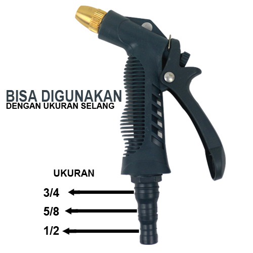 SELANG AIR PAKETAN / ALAT PENYEMPROT AIR / ALAT PENYIRAM TANAMAN / ALAT CUCI MOTOR / GARDEN HOSE SPRAY / SELANG AIR ANTI LUMUT DEN