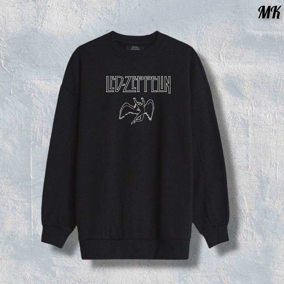 Crewneck LED-ZEPPELIN Sweater Pria Promo Shopee Termurah