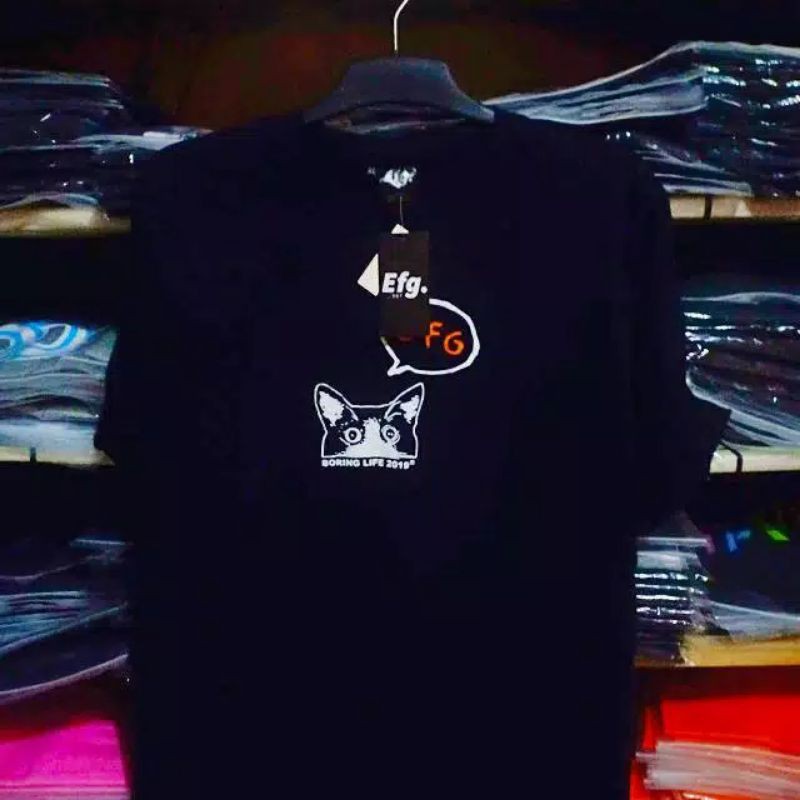 BAJU PRIA KAOS DISTRO EFG RACINGHELL MURAH