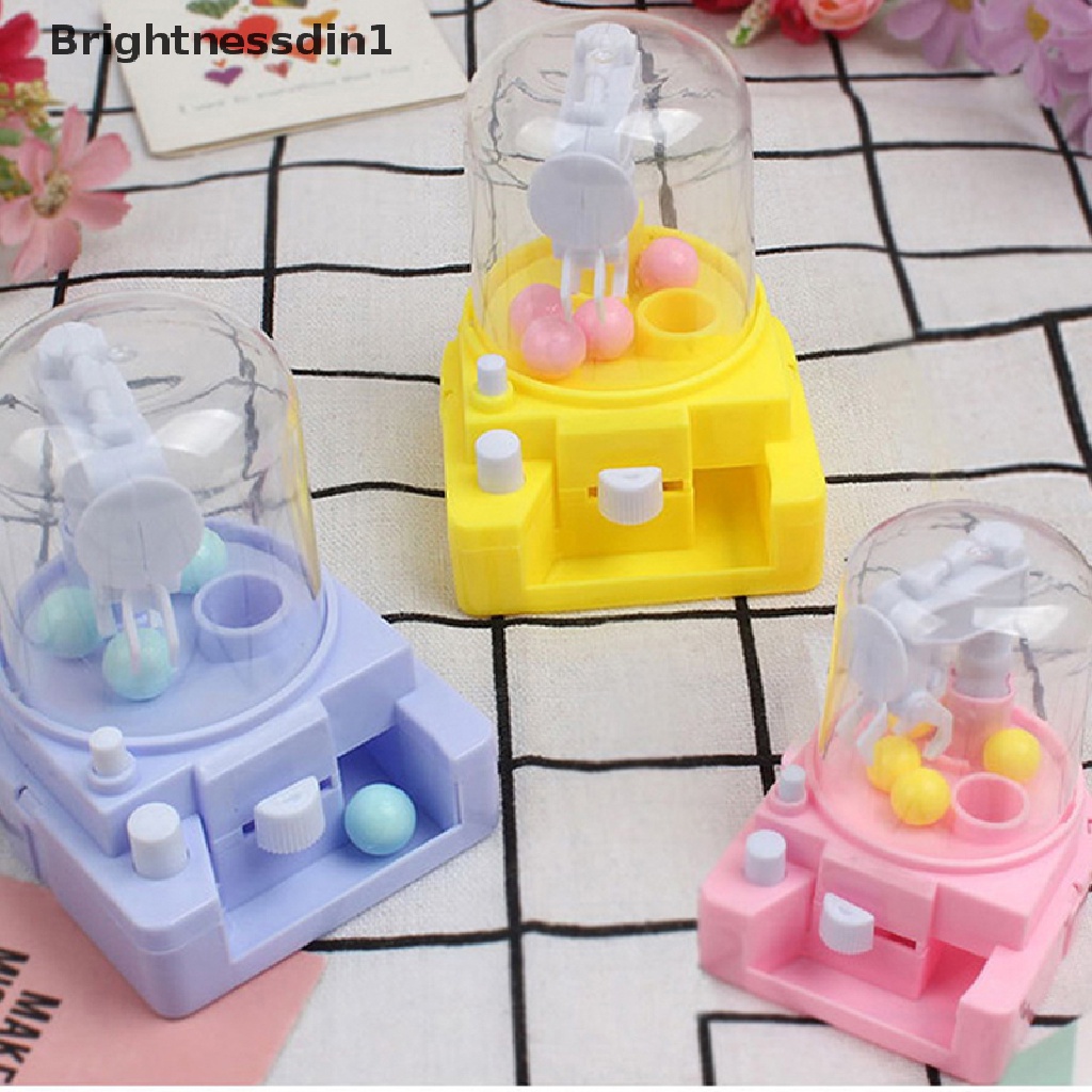 (Brightnessdin1) Mainan Mesin Dispenser Permen / Koin Mini Untuk Anak