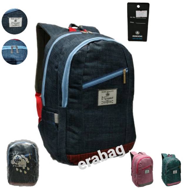 Tas ransel sekolah anak perempuan 2202 D'GROOVE