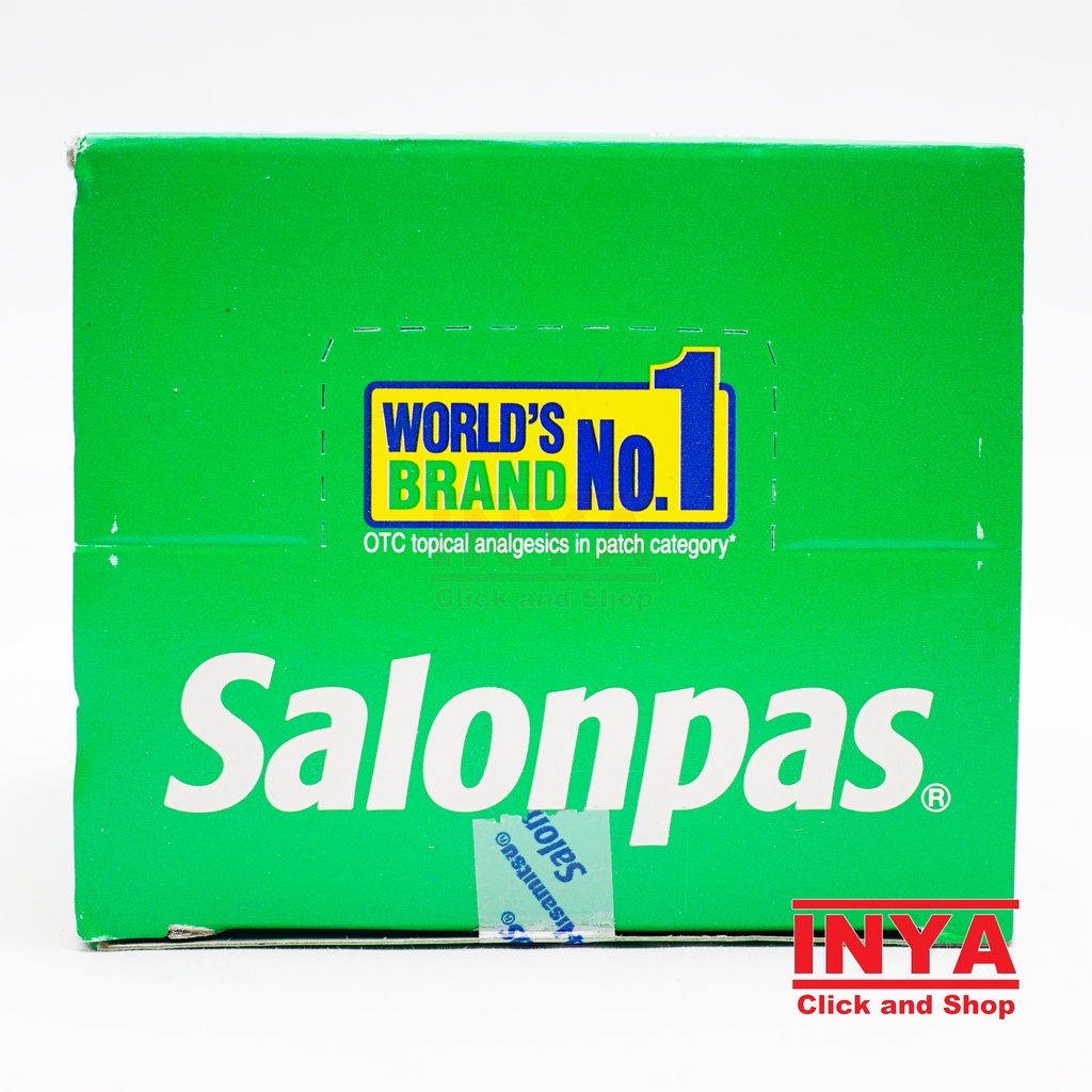 SALONPAS HISAMITSU BOX isi 10x12 Lembar - Muscle Medicated Patch - Koyo