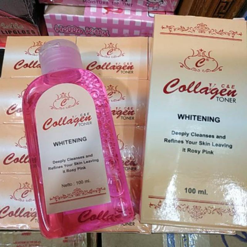 TONER COLLAGEN PAKET COLLAGEN LENGKAP SERUM CREAM SABUN COLLAGEN ORIGINAL ASLI