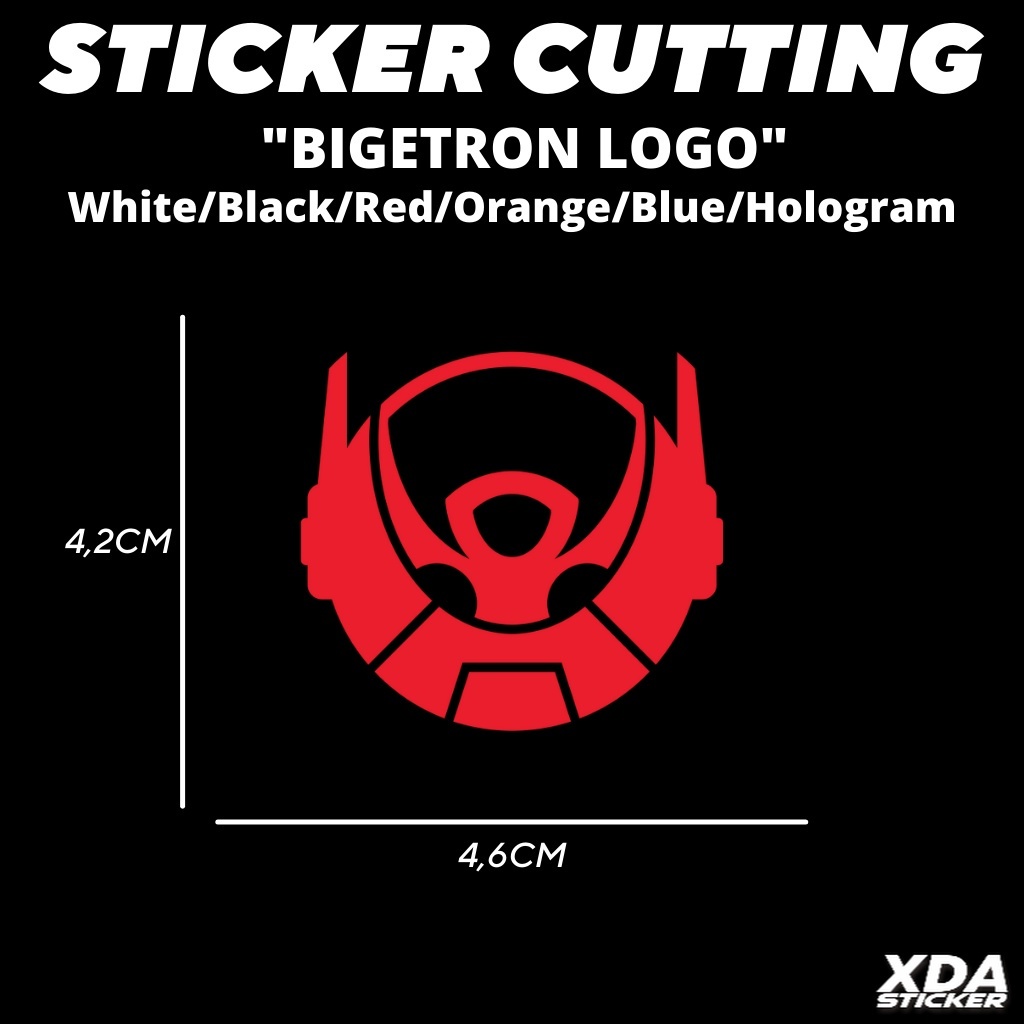 

STIKER/STICKER CUTTING BIGETRON LOGO